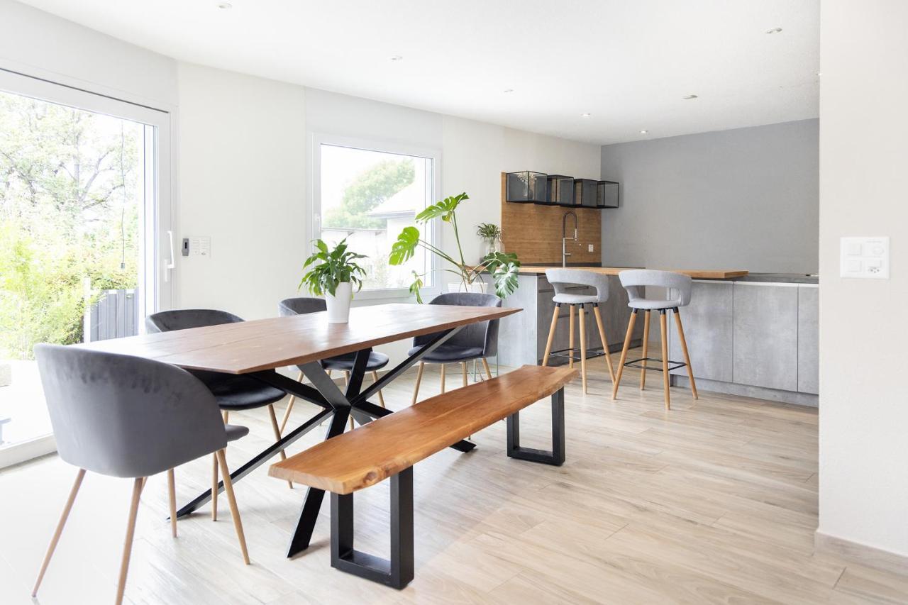 Chambre Lumineuse Dans Une Maison Moderne Apartment Treyvaux ภายนอก รูปภาพ